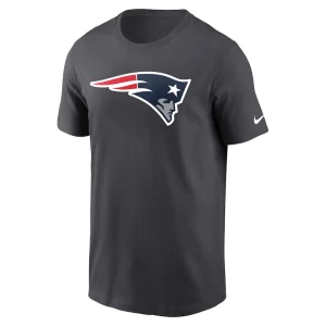 New england patriots nike logo essential t shirt anthracite Multi M