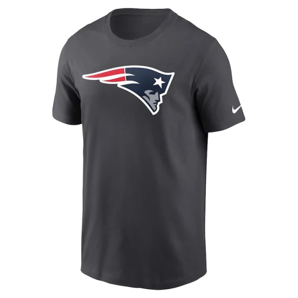 New england patriots nike logo essential t shirt anthracite Multi M