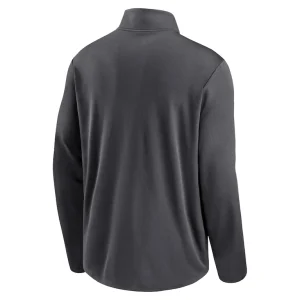 New england patriots nike logo pacer performance half zip jacket anthracite Multi L
