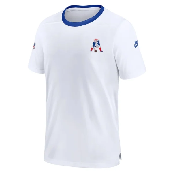 New england patriots nike mens sideline coaches alternate performance t shirt White M