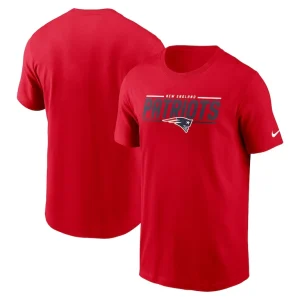 New england patriots nike muscle t shirt Red