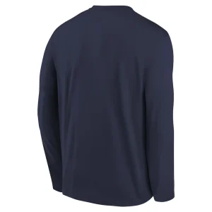 New england patriots nike preschool legend icon long sleeve t shirt Navy 7