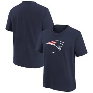 New england patriots nike preschool team wordmark t shirt Navy