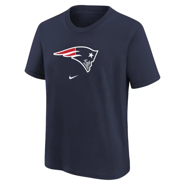 New england patriots nike preschool team wordmark t shirt Navy 56