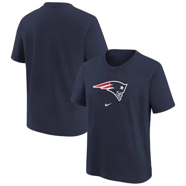New england patriots nike preschool team wordmark t shirt Navy