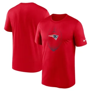 New england patriots nike primetime legend icon performance t shirt Red