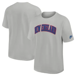 New england patriots nike rewind max90 statement t shirt Silver