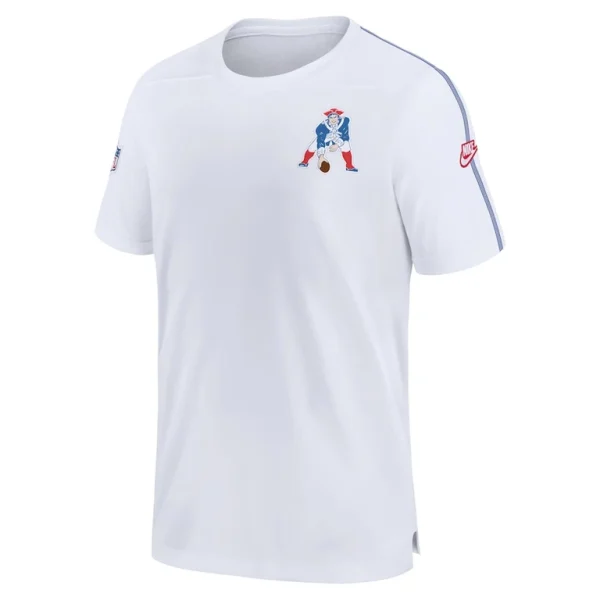 New england patriots nike sideline alternate logo coach performance top White M
