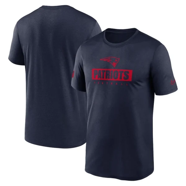 New england patriots nike sideline legend performance t shirt Navy
