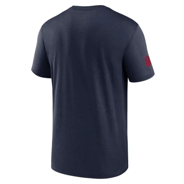 New england patriots nike sideline legend performance t shirt Navy L