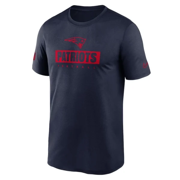 New england patriots nike sideline legend performance t shirt Navy M