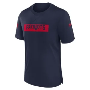 New england patriots nike sideline player performance t shirt Navy M