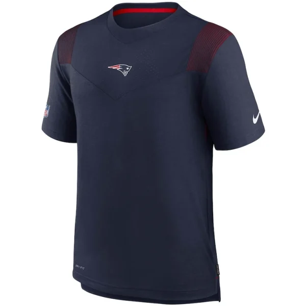 New england patriots nike sideline player uv performance t shirt Navy M