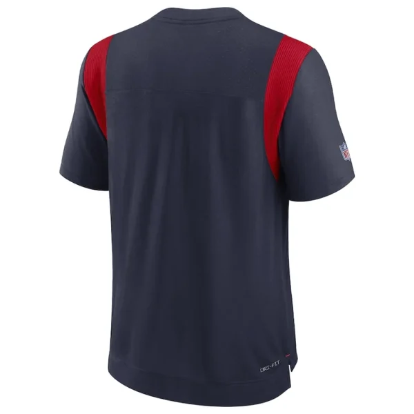 New england patriots nike sideline tonal logo performance player t shirt Navy L