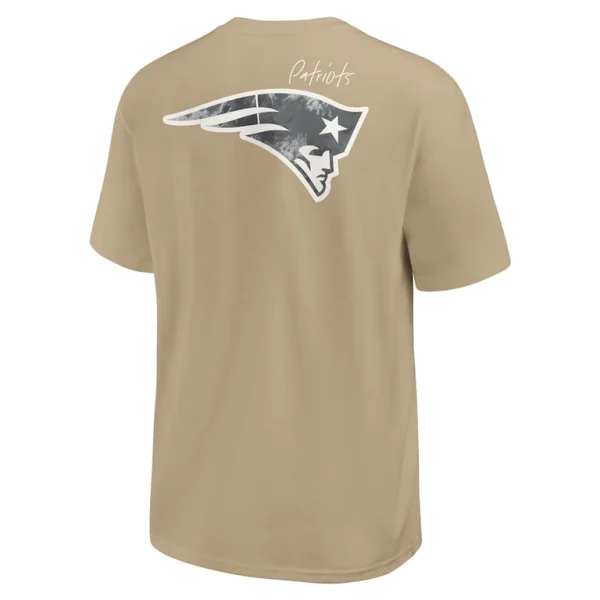New england patriots nike statement max90 t shirt tan Multi L