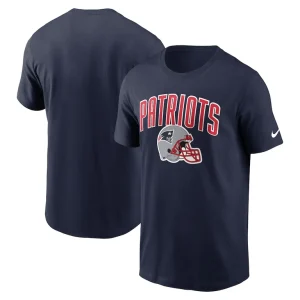 New england patriots nike team athletic t shirt Navy