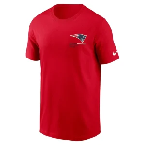 New england patriots nike team incline t shirt Red M