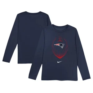 New england patriots nike toddler legend icon long sleeve t shirt Navy