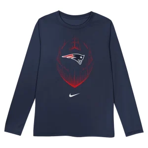New england patriots nike toddler legend icon long sleeve t shirt Navy 3T