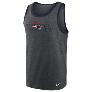 New england patriots nike tri blend tank top Heathered charcoal M