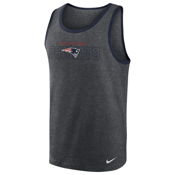 New england patriots nike tri blend tank top Heathered charcoal M
