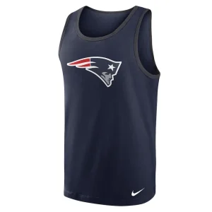 New england patriots nike tri blend tank top Navy M