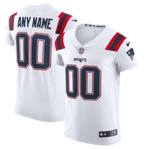New england patriots nike vapor elite custom jersey White