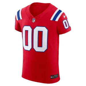 New england patriots nike vapor f.u.s.e. elite custom jersey Red 44