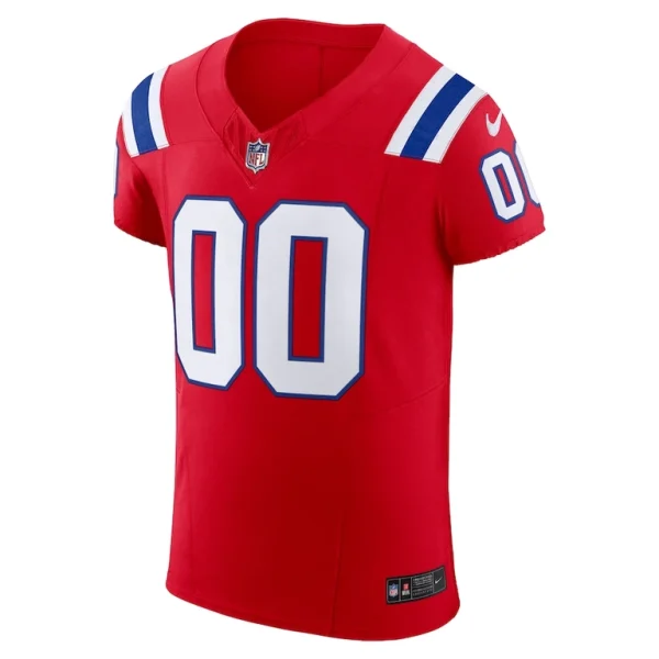 New england patriots nike vapor f.u.s.e. elite custom jersey Red 44