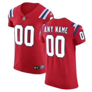 New england patriots nike vapor untouchable custom elite jersey Red
