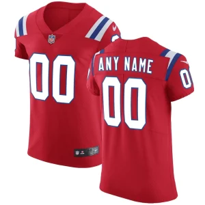 New england patriots nike vapor untouchable custom elite jersey Red