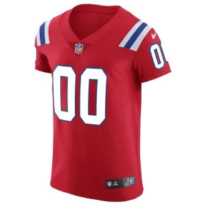 New england patriots nike vapor untouchable custom elite jersey Red 44