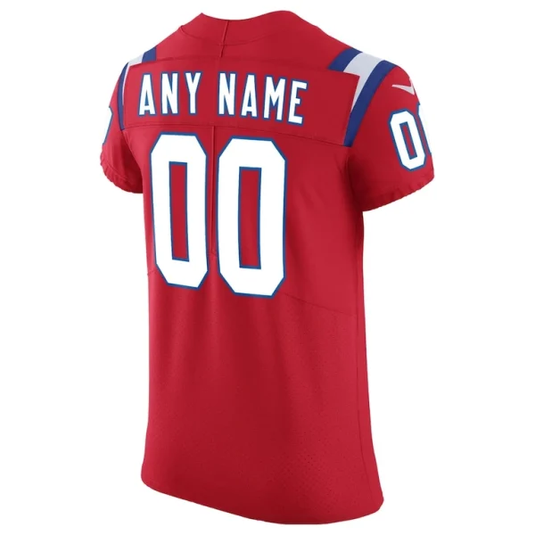 New england patriots nike vapor untouchable custom elite jersey Red 48