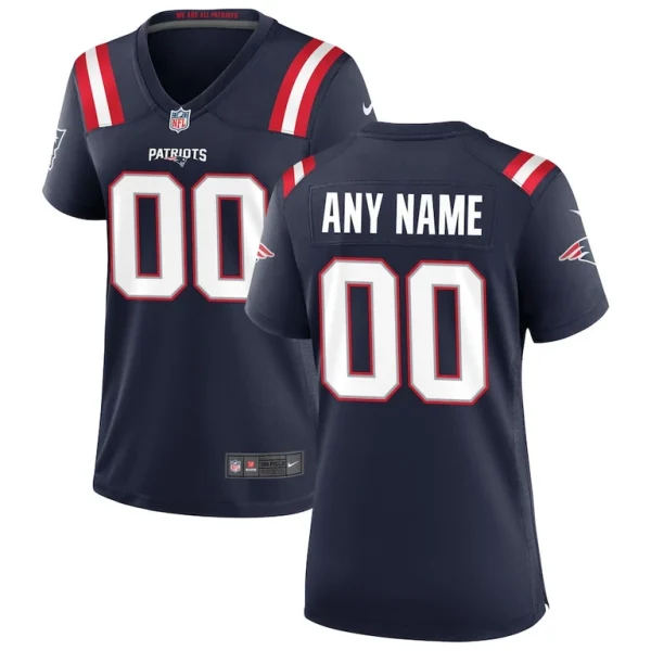 New england patriots nike womens custom game jersey Navy