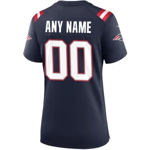 New england patriots nike womens custom game jersey Navy L