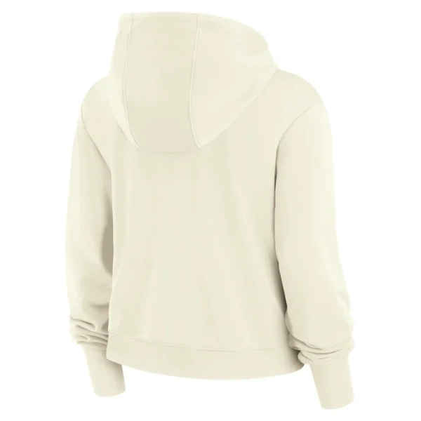 New england patriots nike womens historic performance pullover hoodie Cream M
