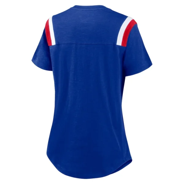 New england patriots nike womens historic slub fashion t shirt Heather royal M