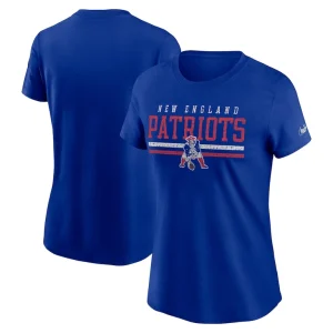New england patriots nike womens historic t shirt Royal