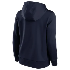 New england patriots nike womens lightweight performance hooded top Navy M