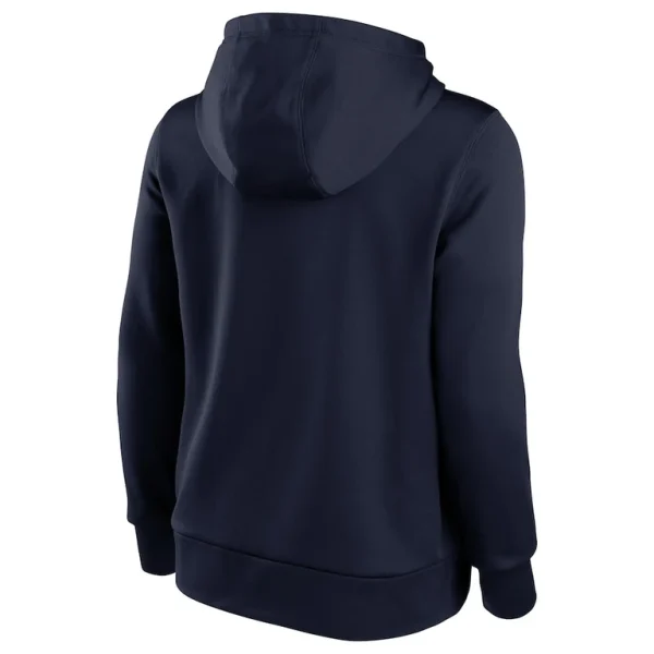 New england patriots nike womens lightweight performance hooded top Navy M