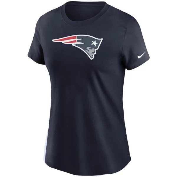 New england patriots nike womens logo essential t shirt Navy S