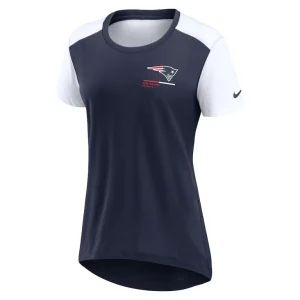 New england patriots nike womens performance fashion t shirt Navy S