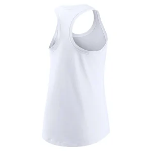 New england patriots nike womens tri blend scoop neck racerback tank top White M