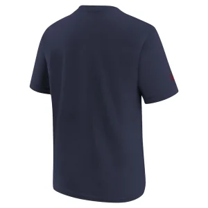 New england patriots nike youth 2024 sideline legend performance t shirt Navy Yth L