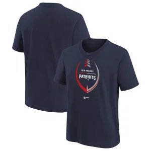 New england patriots nike youth icon football t shirt Navy