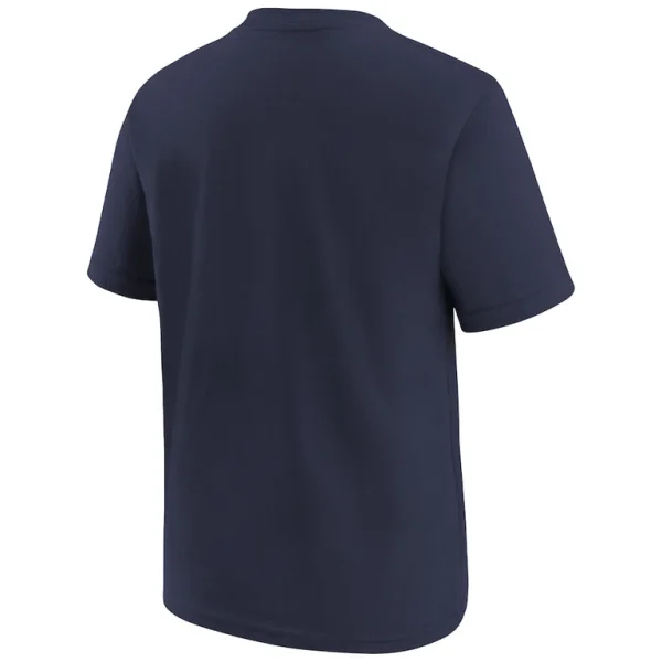 New england patriots nike youth icon football t shirt Navy Yth L