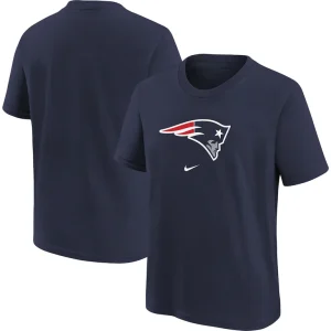 New england patriots nike youth logo t shirt Navy