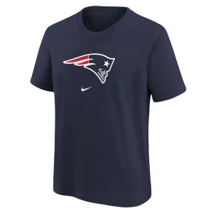 New england patriots nike youth logo t shirt Navy Yth M