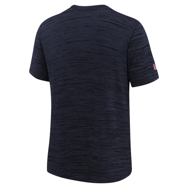 New england patriots nike youth sideline velocity performance t shirt Navy Yth L