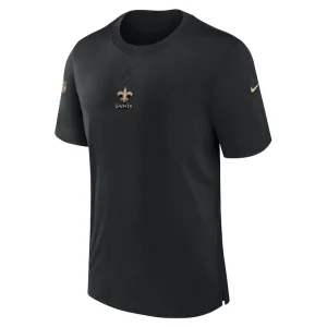 New orleans saints nike 2023 sideline performance t shirt Black M